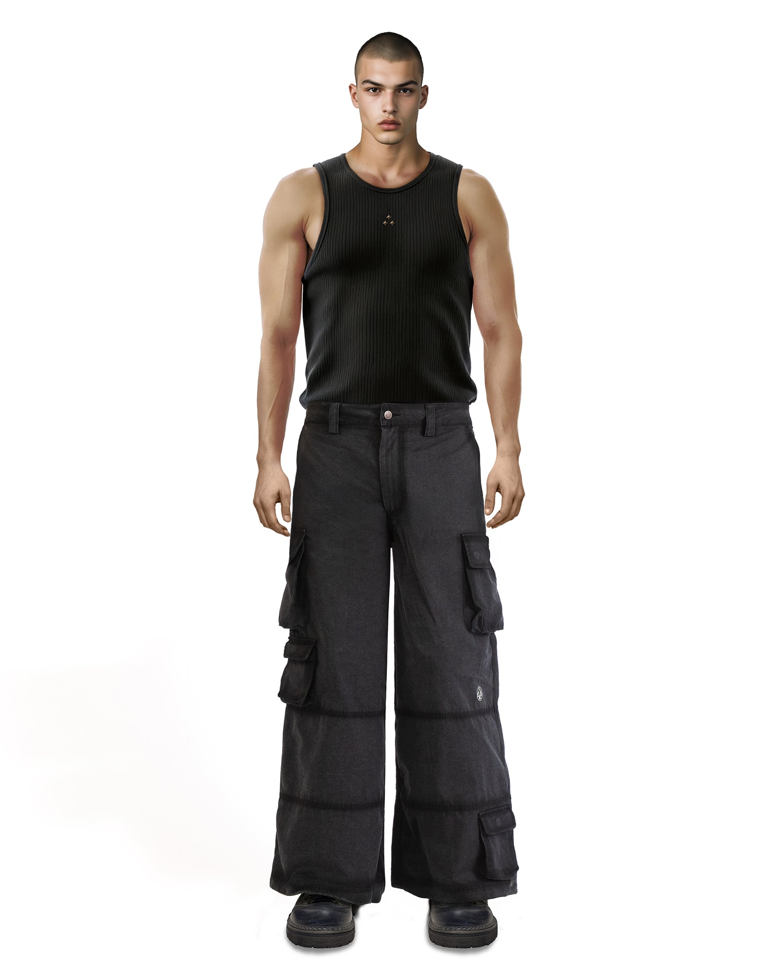 Utility Black Cargos