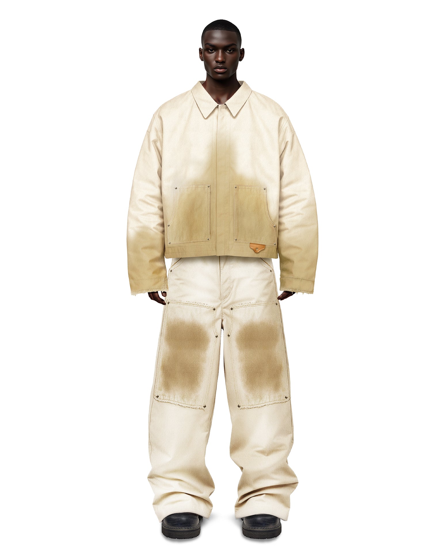White Workwear Jacket