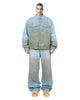 Jacquard Blue Denim Jacket