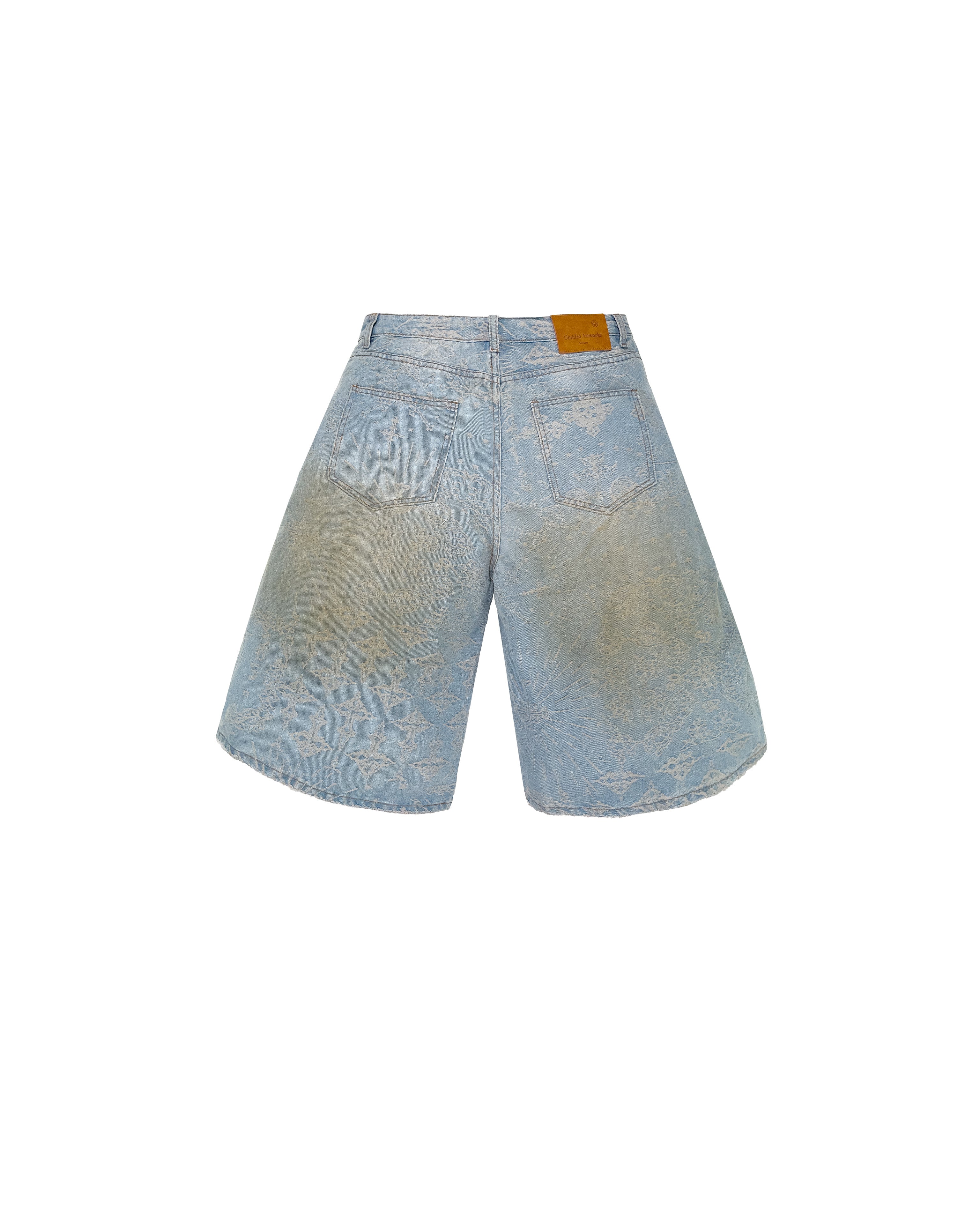 Jacquard Blue Shorts