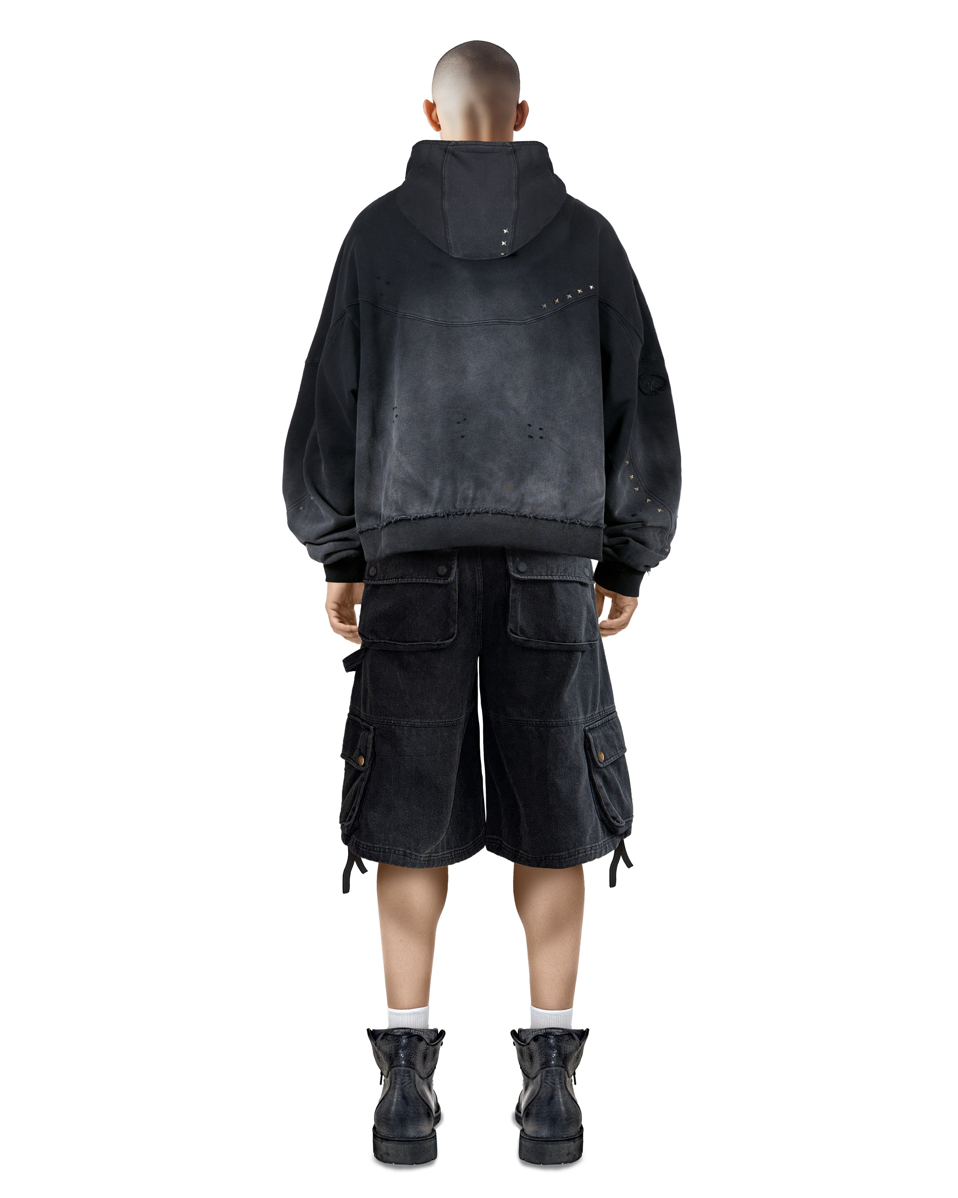 Metal Black Hoodie