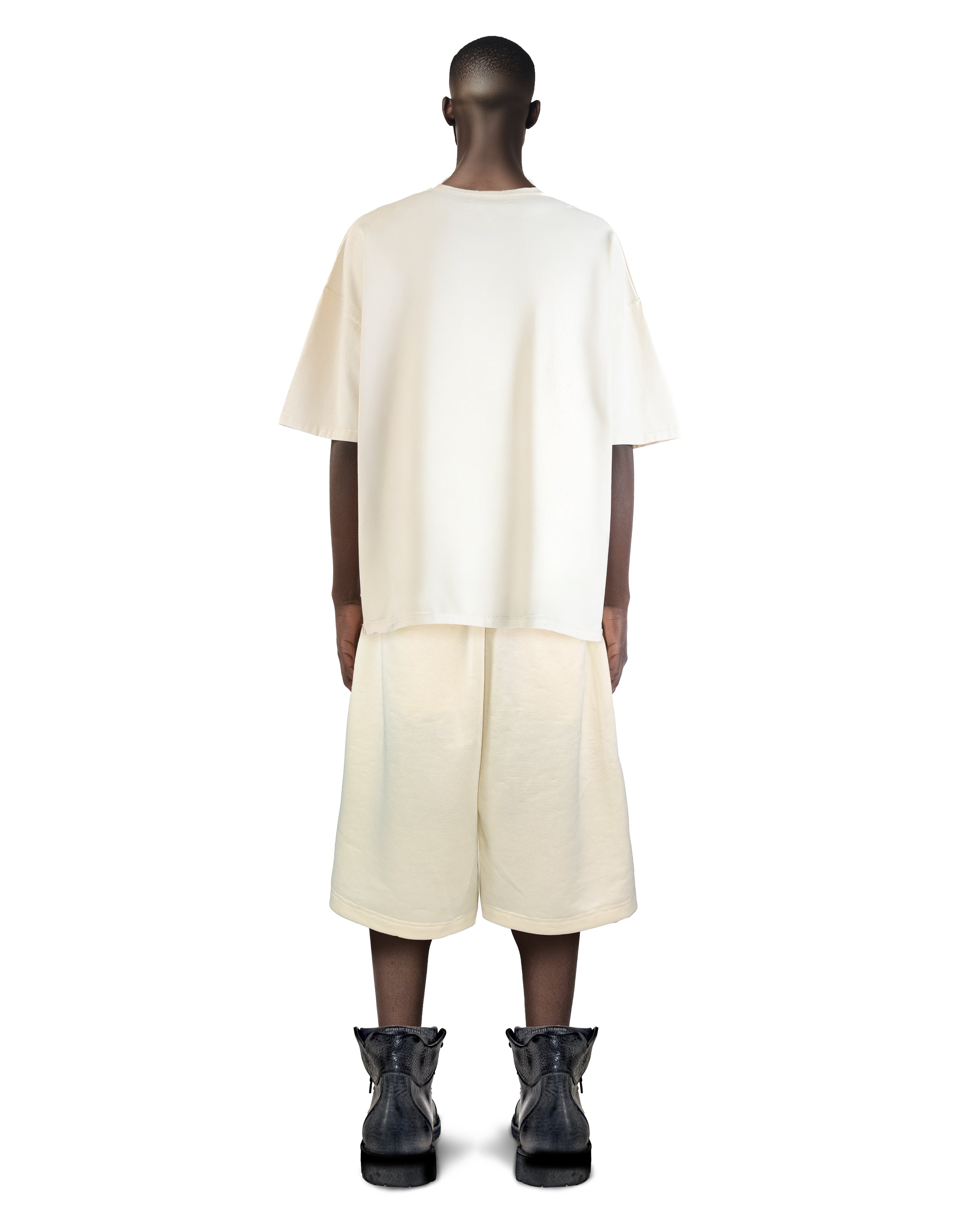 White Sports Shorts