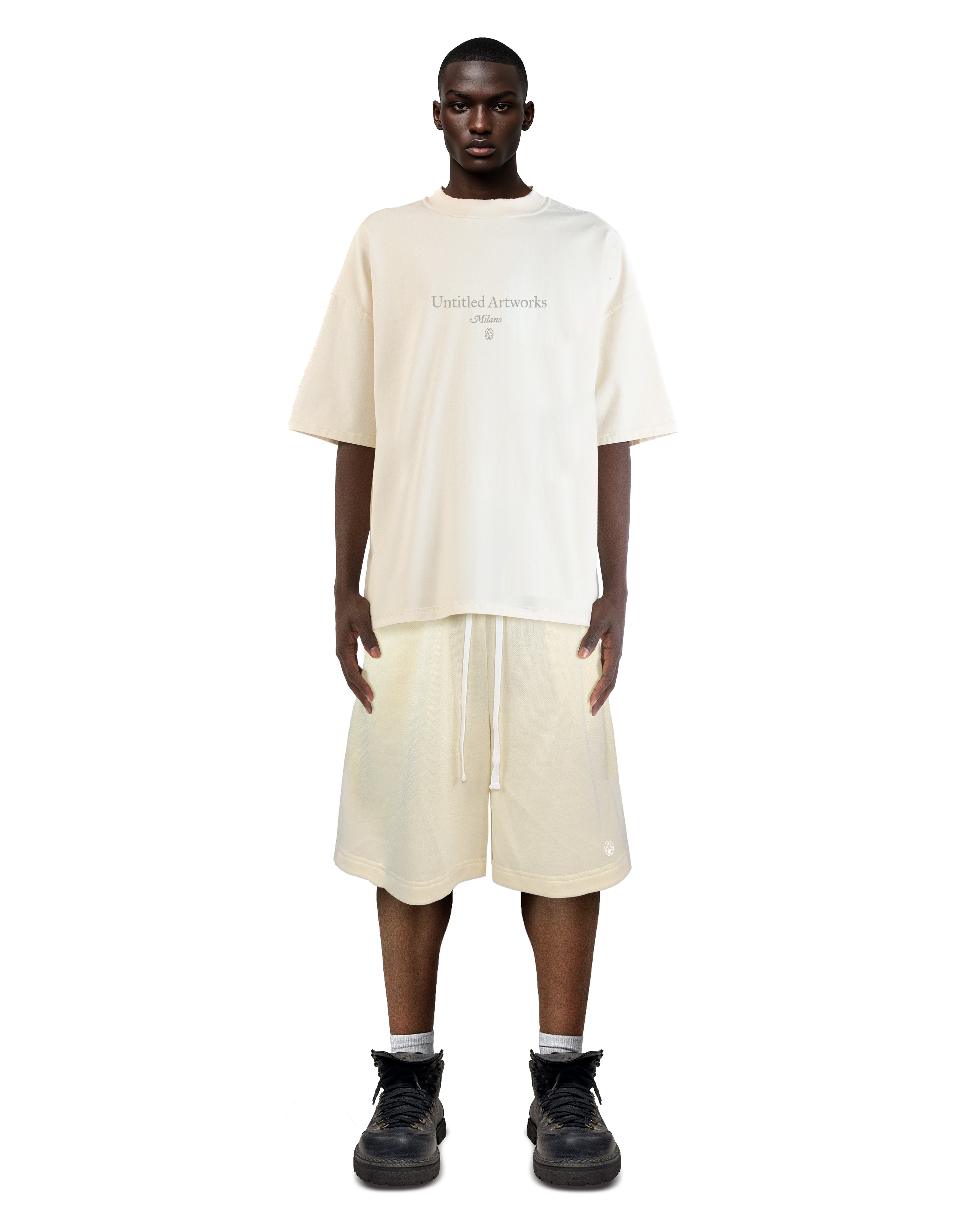 White Sports Shorts