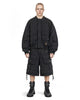 Cargo Shorts Washed Black
