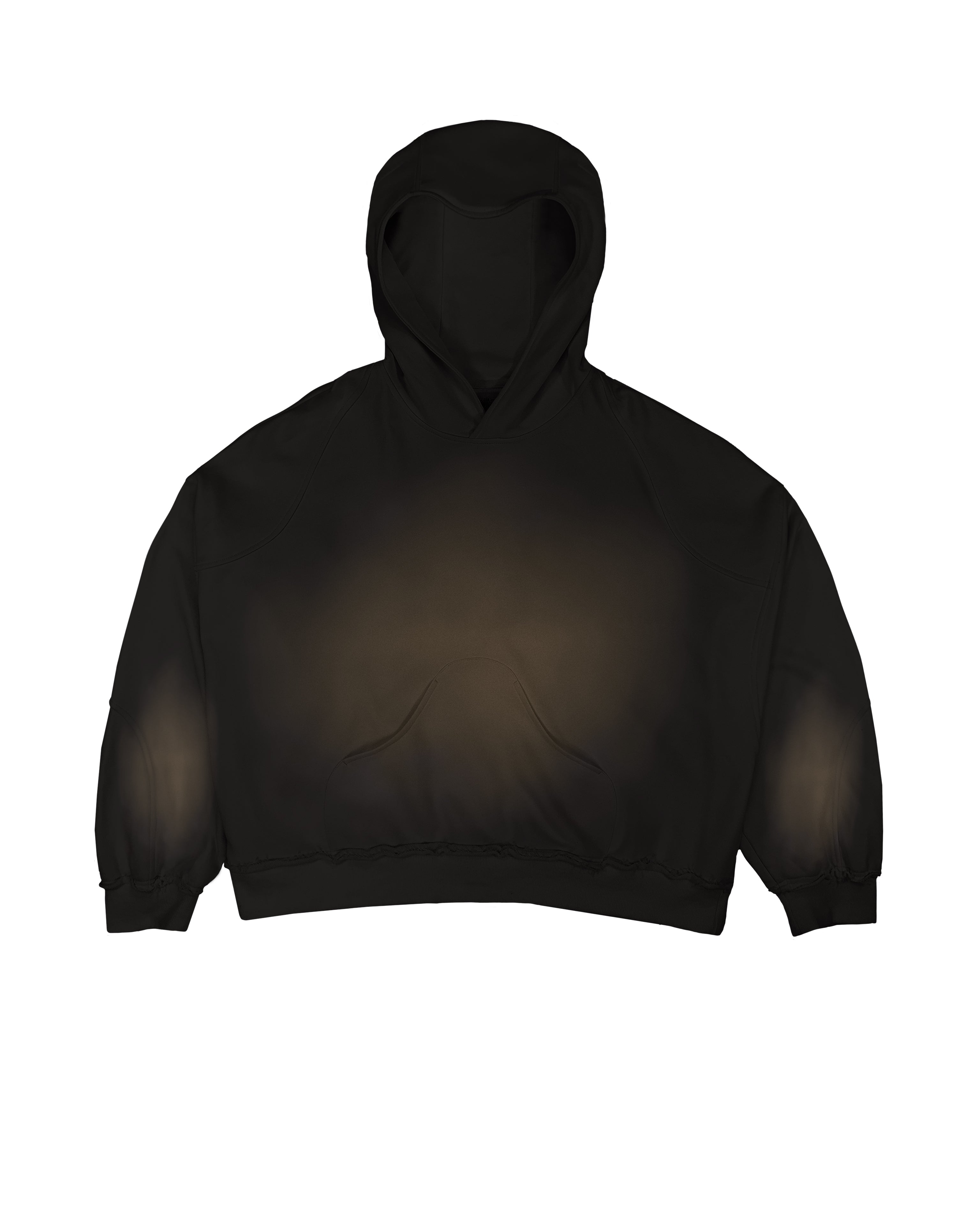 Faded Black Hoodie