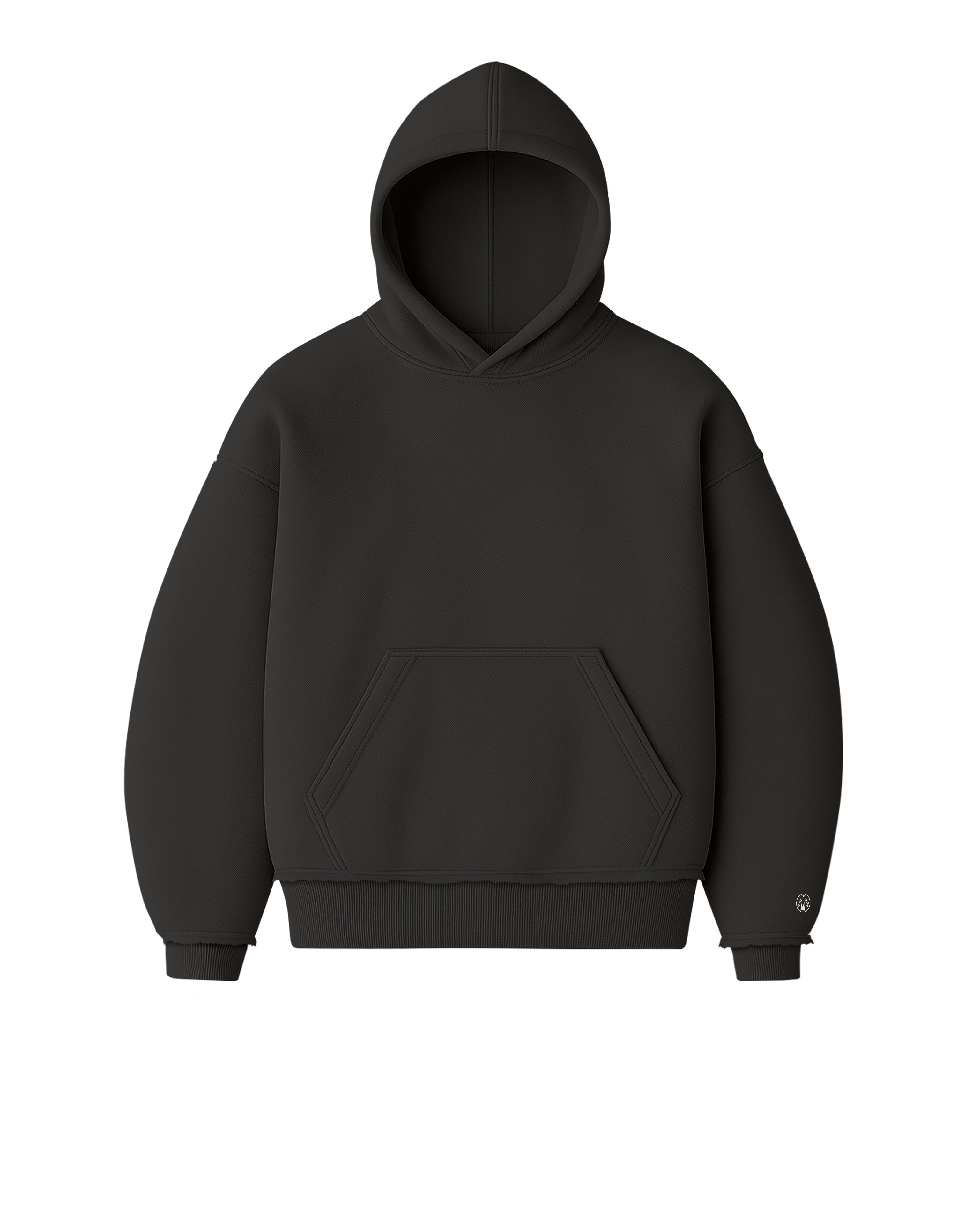 Essential Black Hoodie