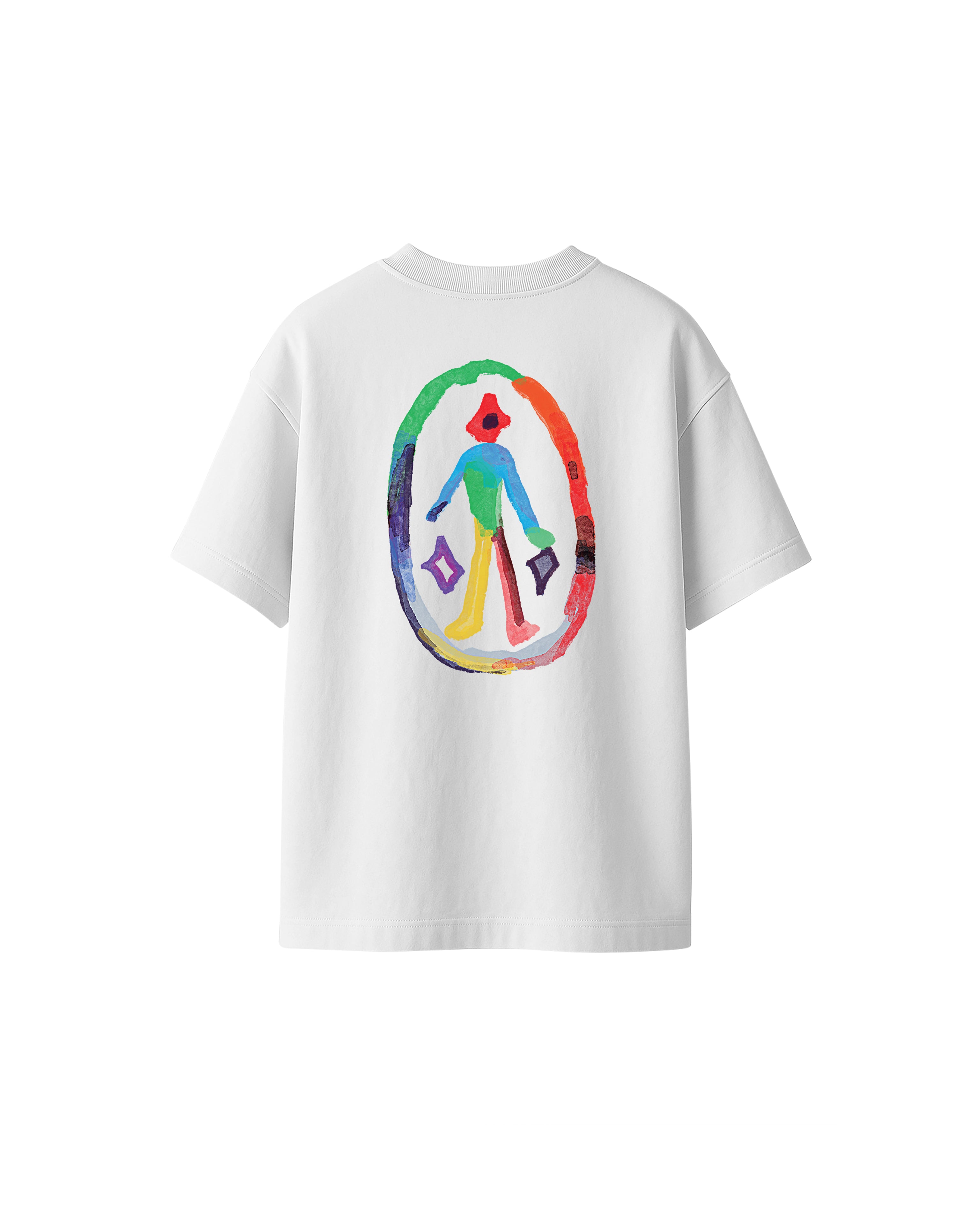 White Hippie Logo T-Shirt