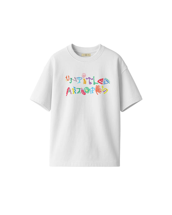 White Hippie Logo T-Shirt