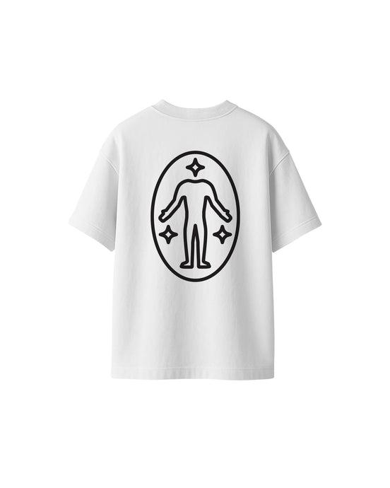 Tee Essential Logo White