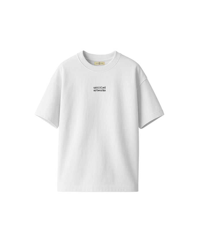 Tee Essential Logo White