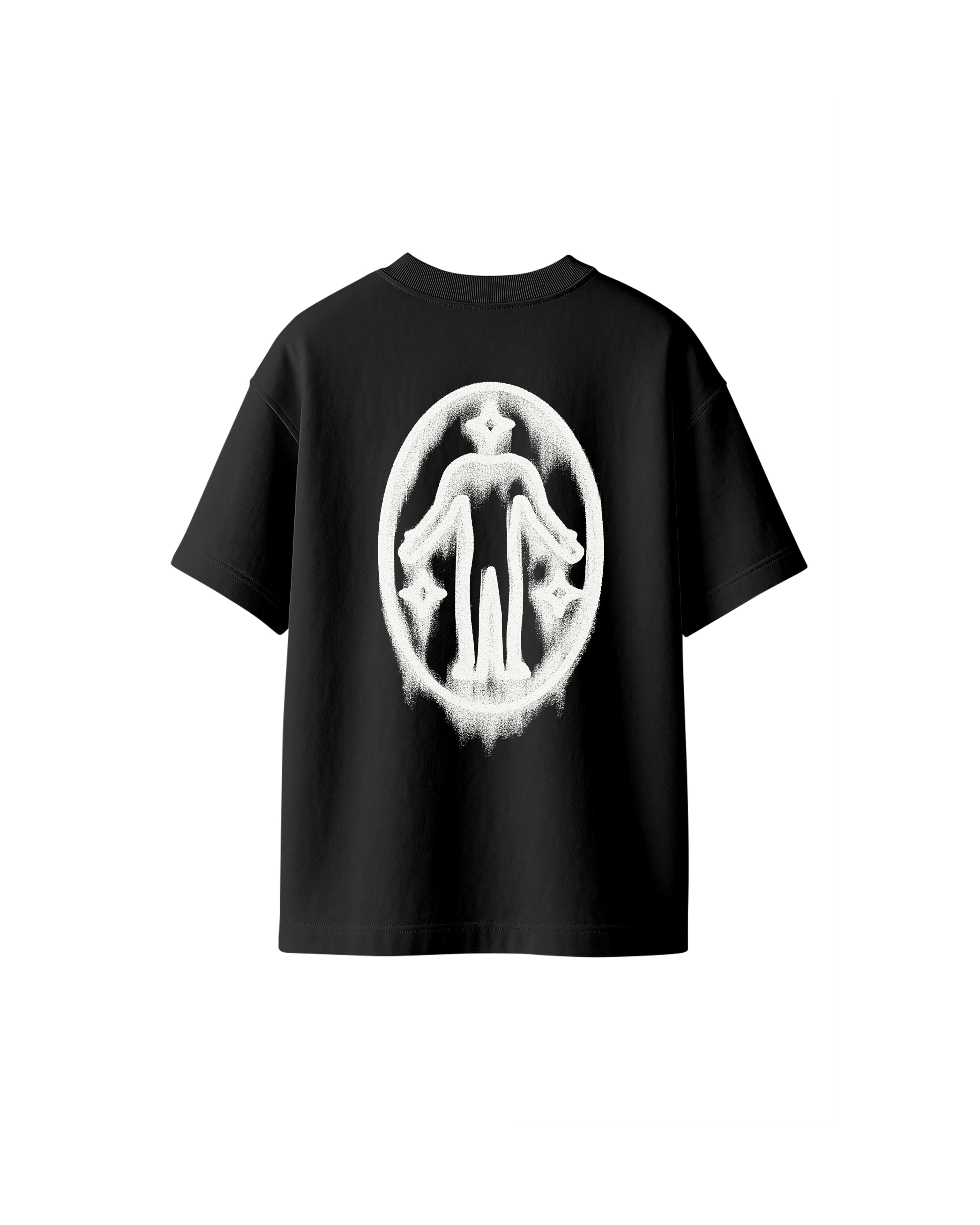 Tee Stain Logo Black