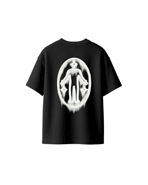 Tee Stain Logo Black