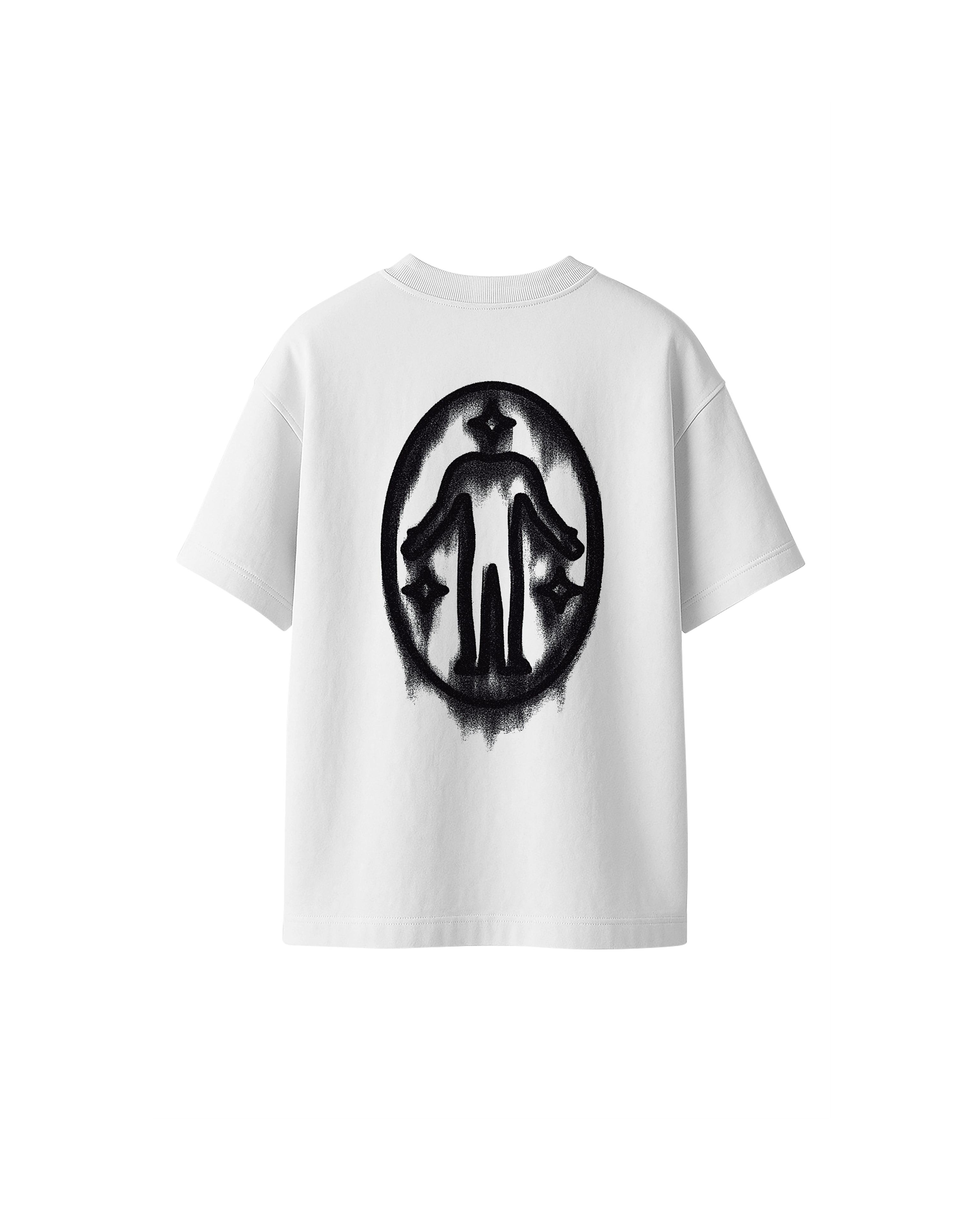 Tee Stain Logo White
