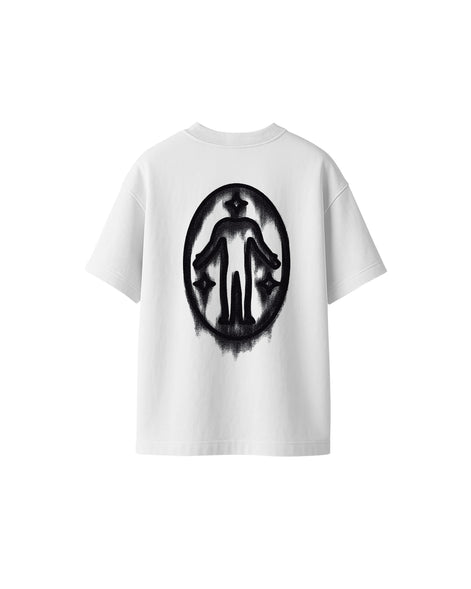 Tee Stain Logo White
