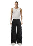 Cargo Pants Wide Leg Black