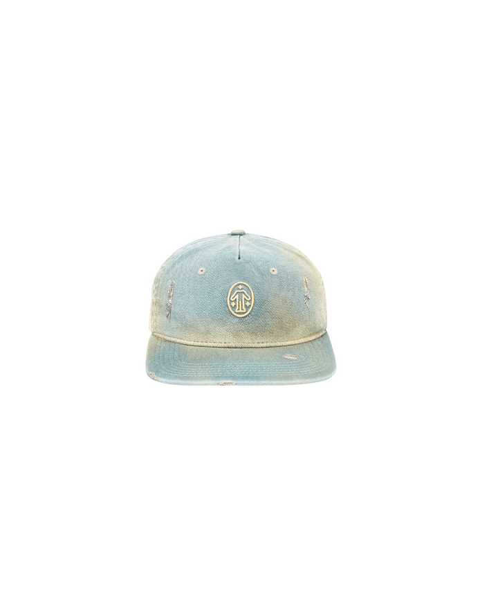 Essential Bleach Denim Baseball Cap