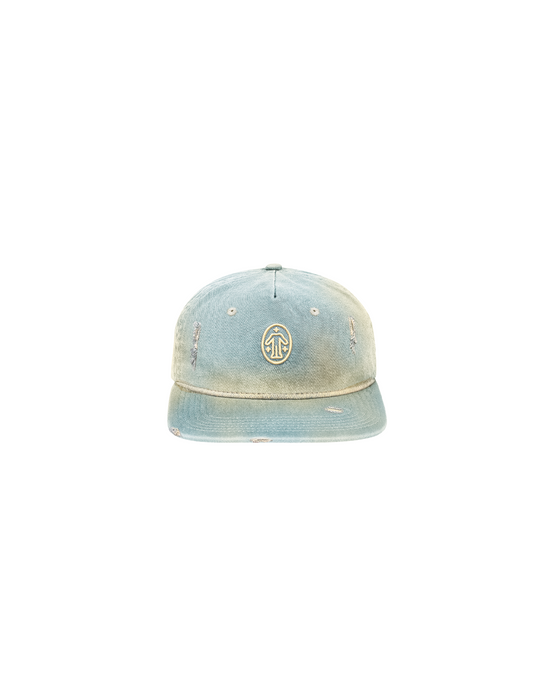 Essential Bleach Denim Baseball Cap
