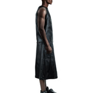 Black Leather Vest