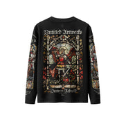 Long Sleeve T-Shirt Cathedral Black