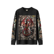 Long Sleeve T-Shirt Cathedral Black