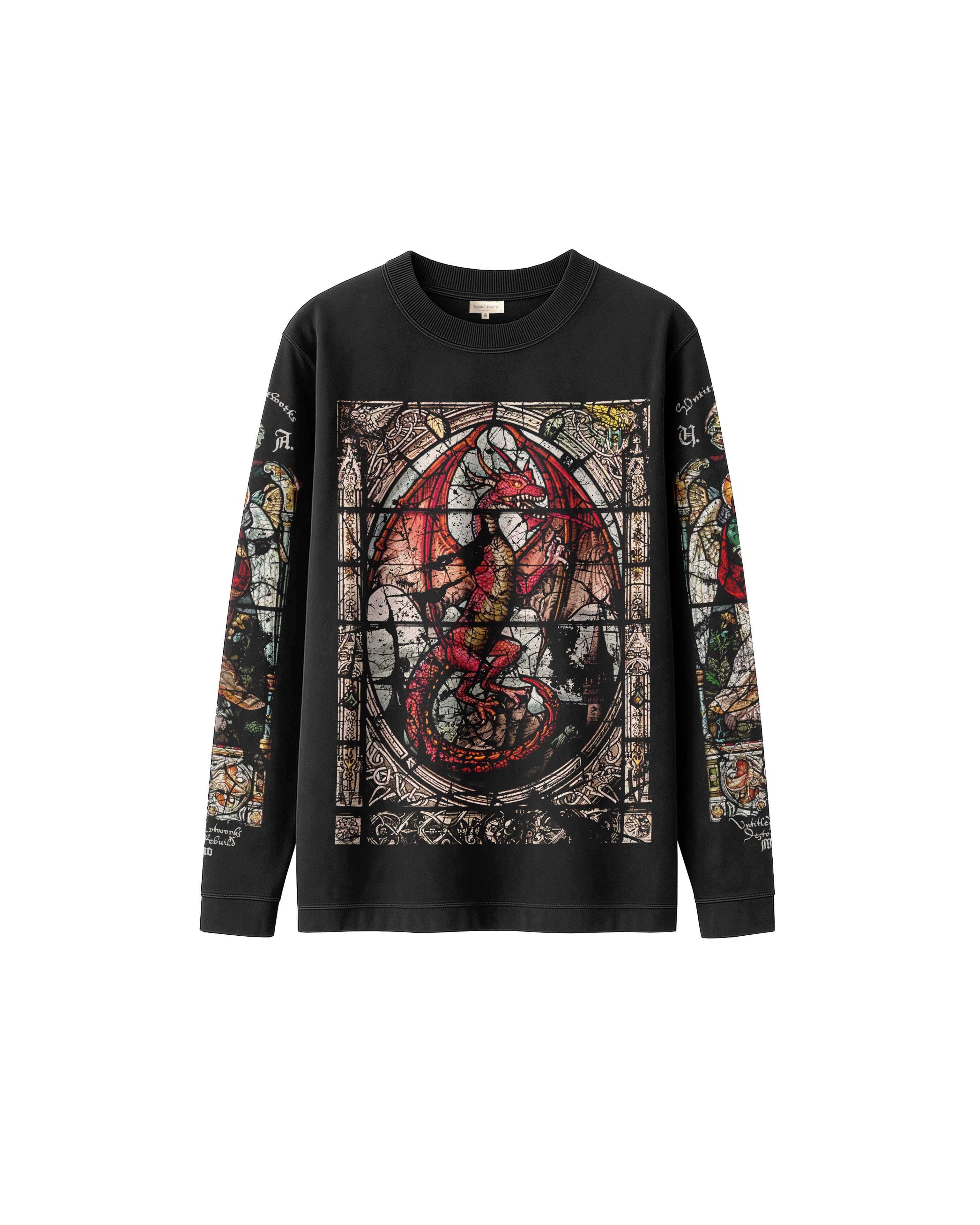Cathedral Black Long Sleeve T-Shirt