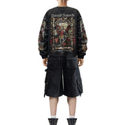 Long Sleeve T-Shirt Cathedral Black