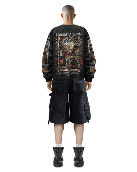 Cathedral Black Long Sleeve T-Shirt