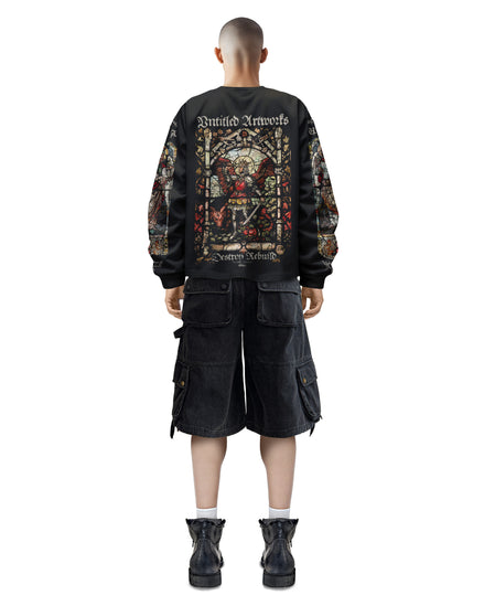 Long Sleeve T-Shirt Cathedral Black