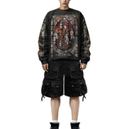 Long Sleeve T-Shirt Cathedral Black