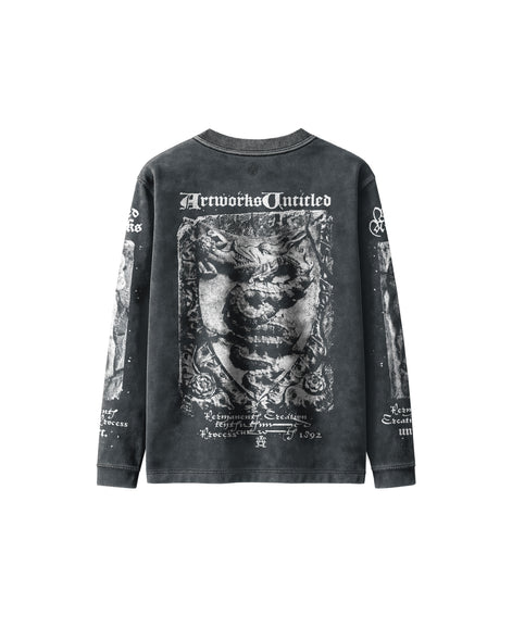 Militia Black Long Sleeve T-Shirt