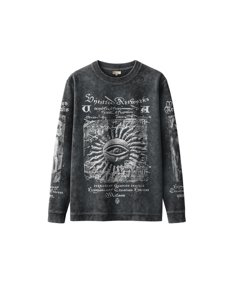 Militia Black Long Sleeve T-Shirt