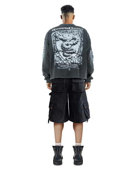 Militia Black Long Sleeve T-Shirt