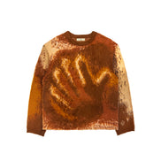 Mohair Hand Amber