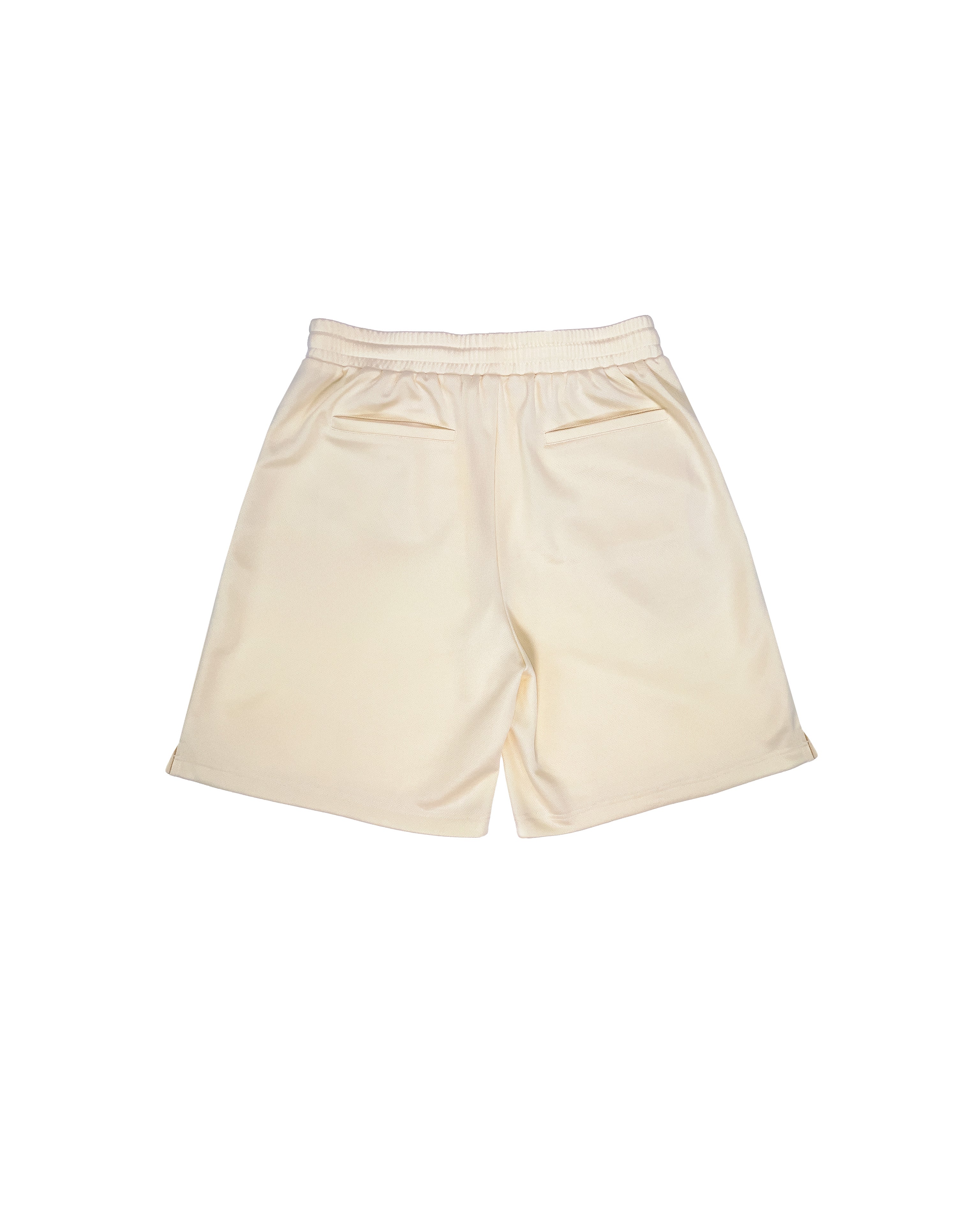 Cream Sports Shorts