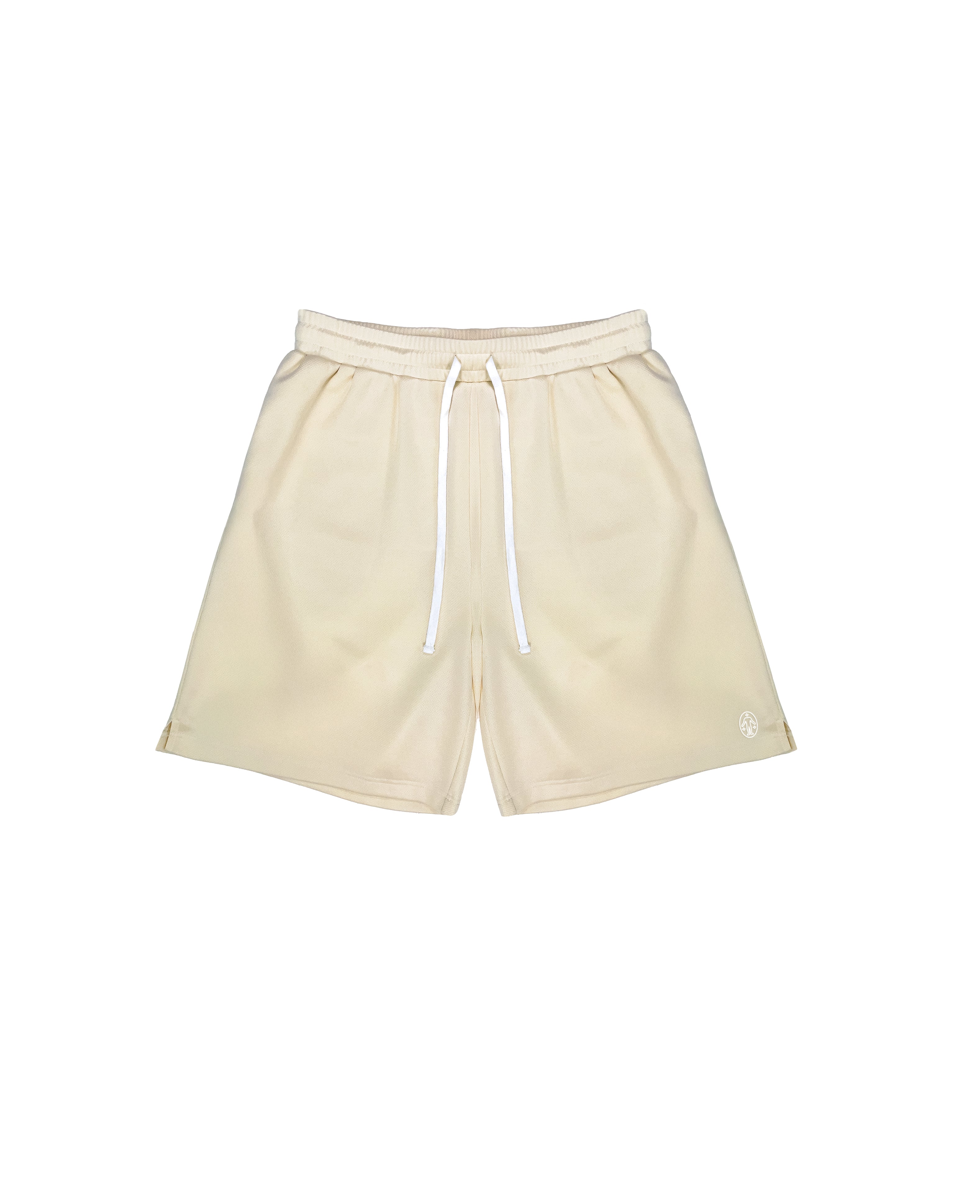Cream Sports Shorts