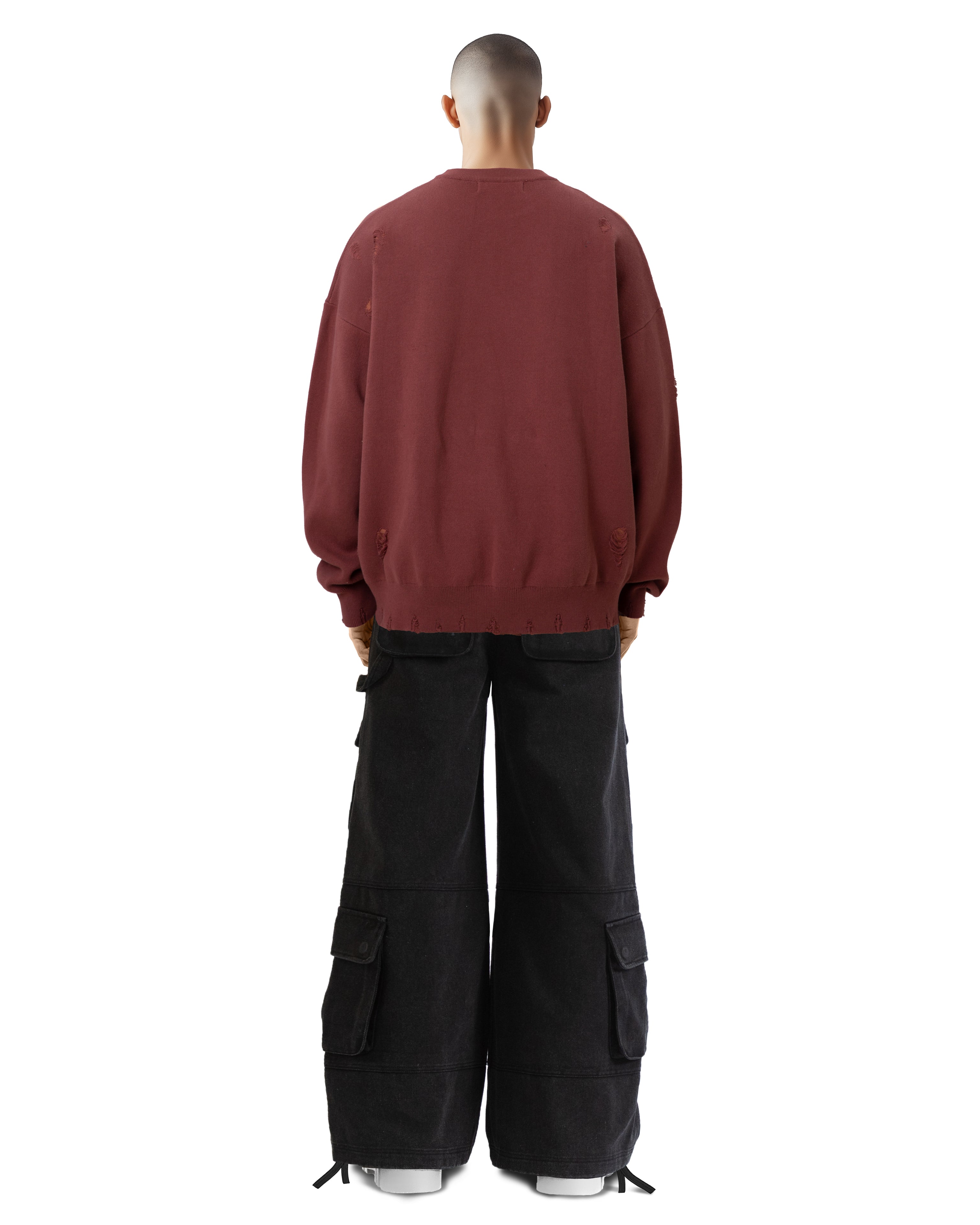 Arrow Rust Crewneck Sweater