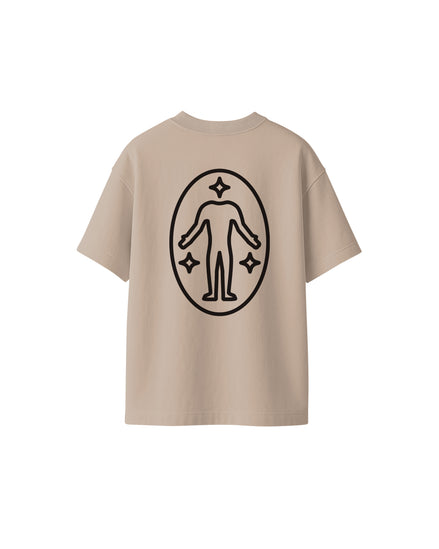 T-Shirt Essential Logo Taupe