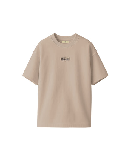 T-Shirt Essential Logo Taupe