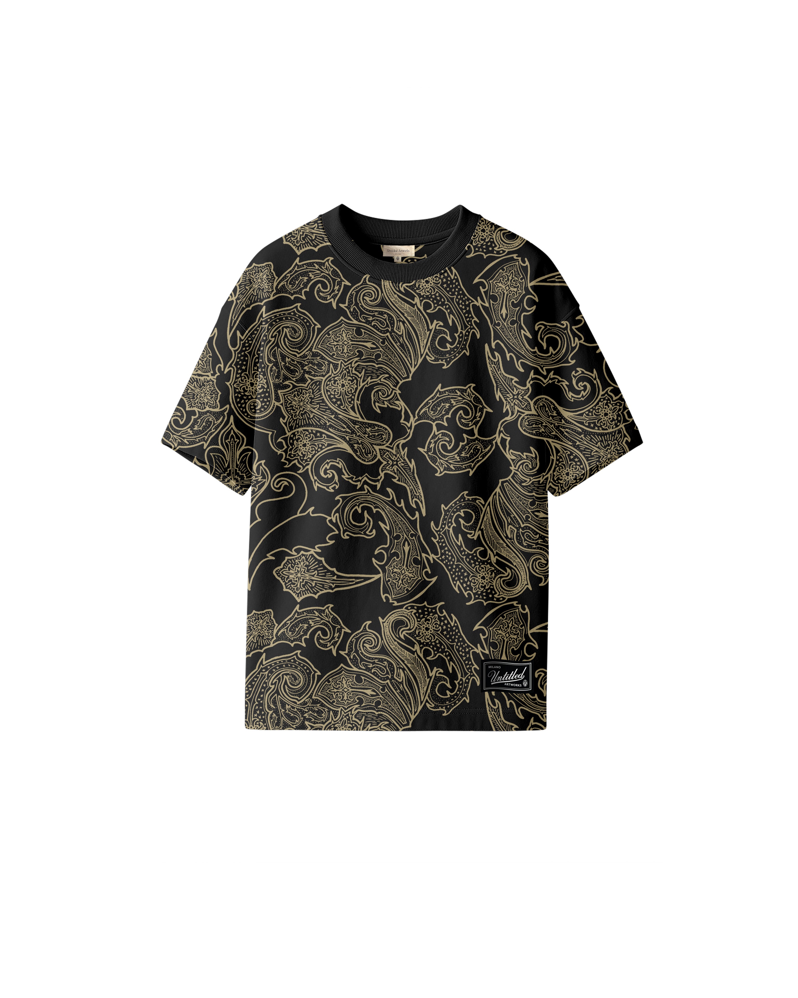 Motive Black T-Shirt