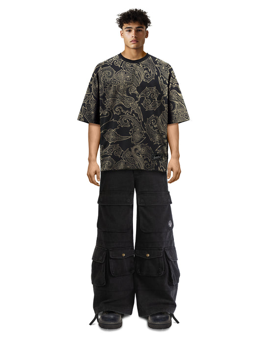 Motive Black T-Shirt