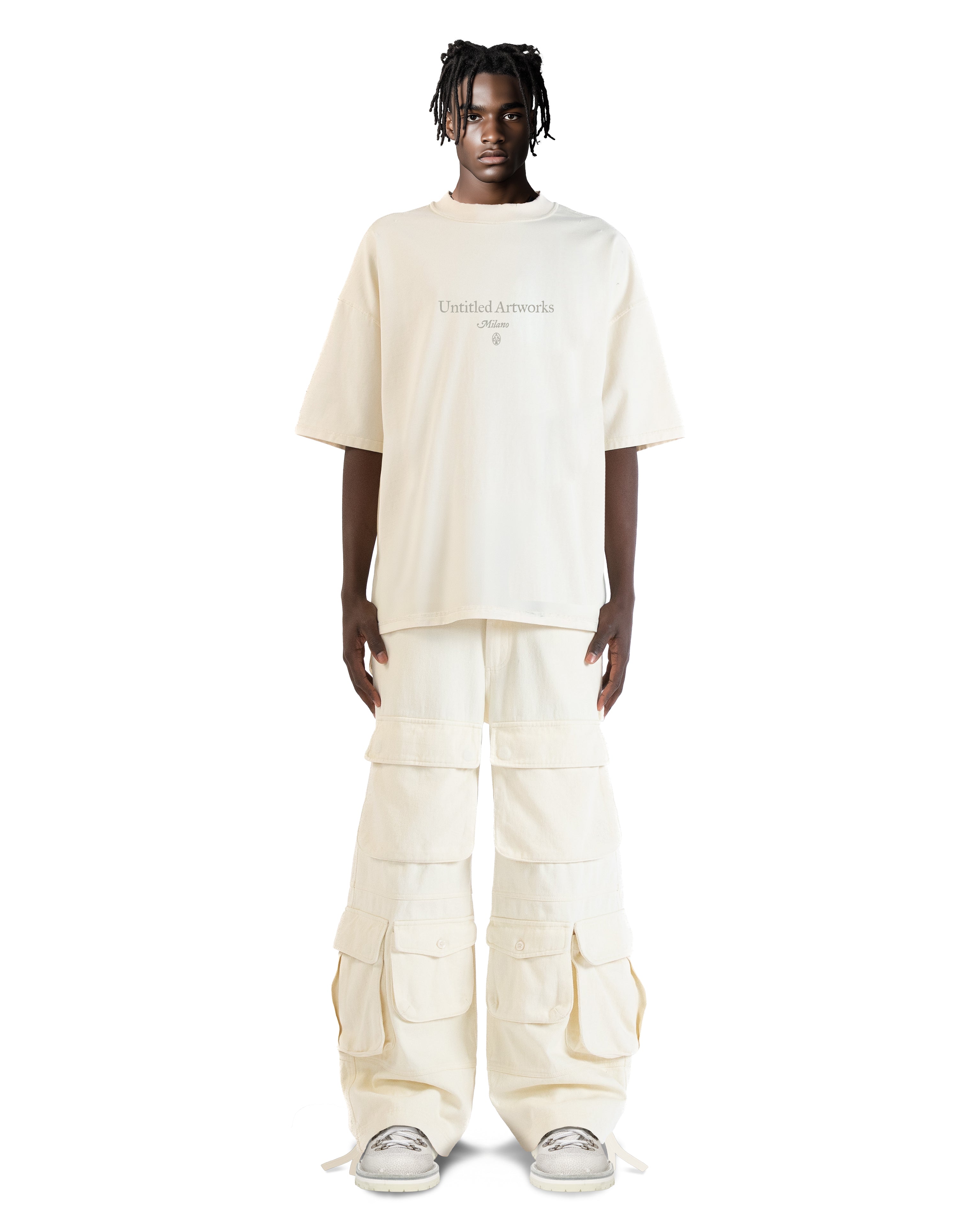 Untitled Cream T-Shirts