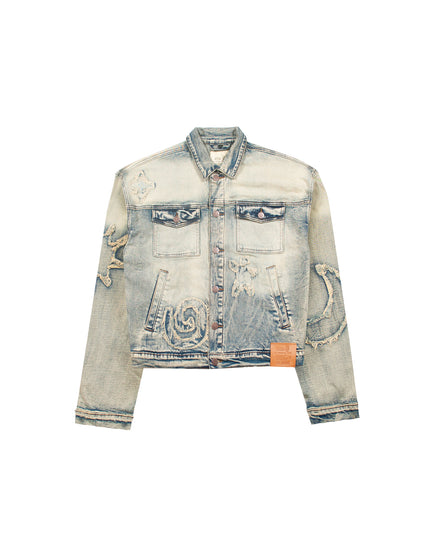 Denim Hippie Jacket Washed Blue