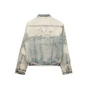 Denim Hippie Jacket Washed Blue