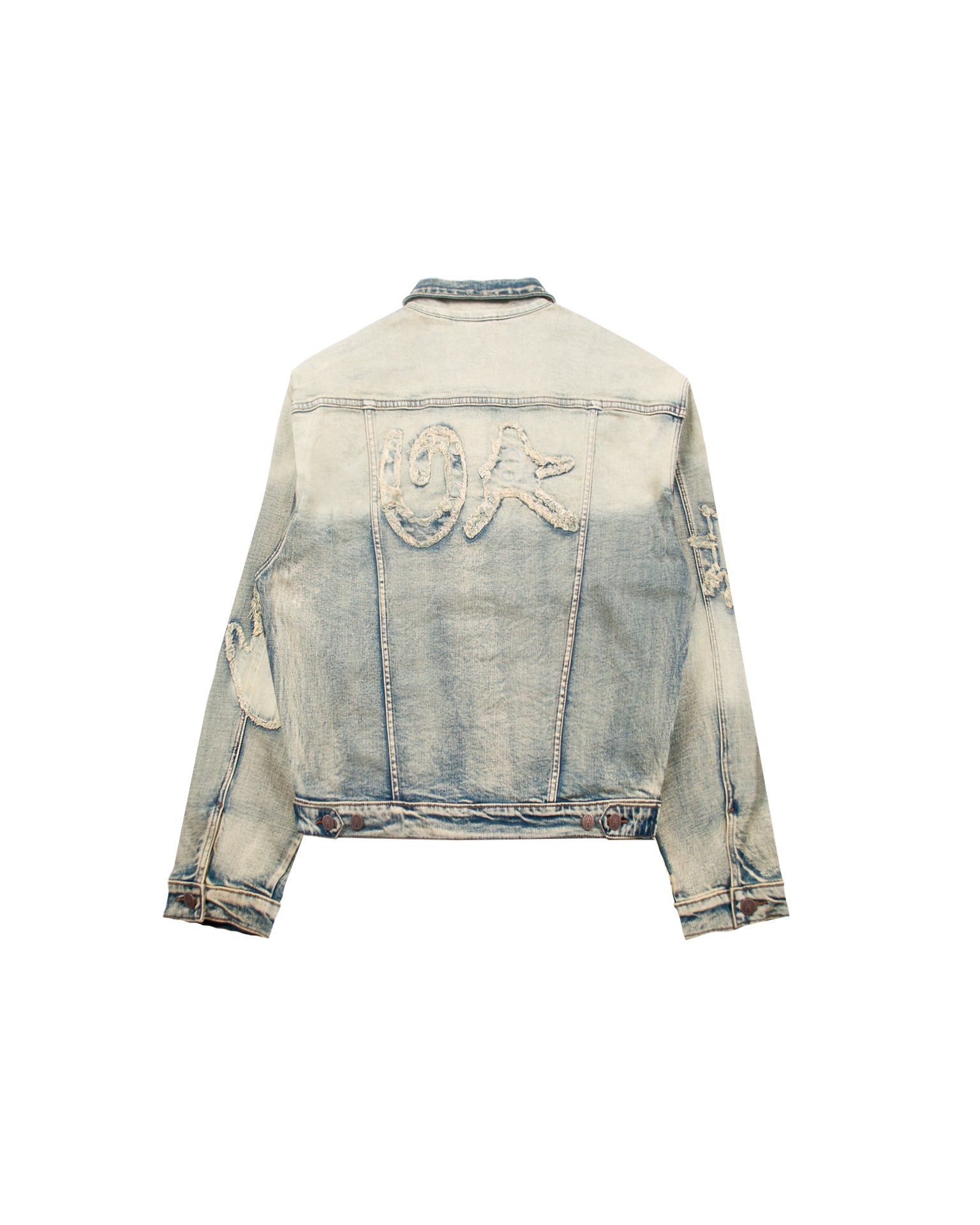 Denim Hippie Jacket Washed Blue