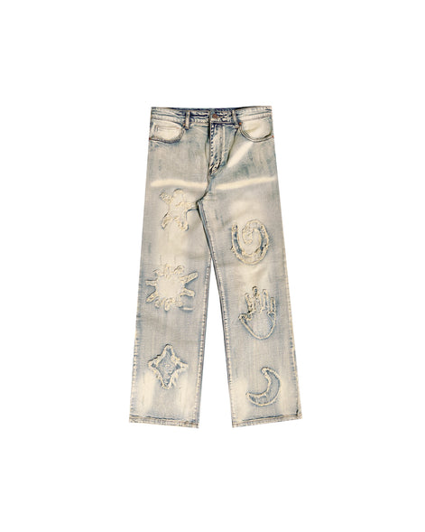 Denim Hippie Pants