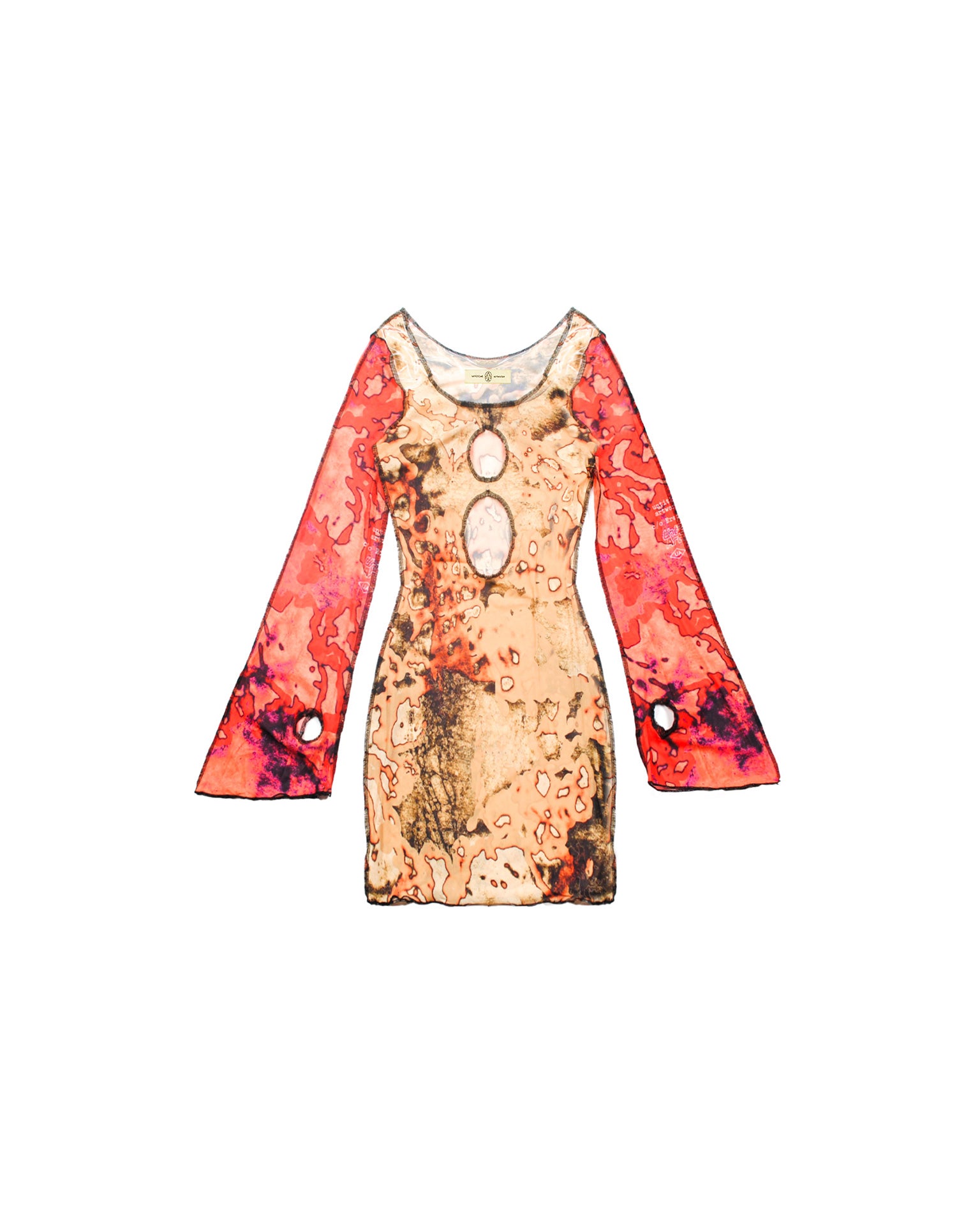 Mesh Dress Lava – Untitled Artworks™ Mesh Dress Lava – Untitled Artworks™