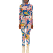 Mesh High Neck Fairy