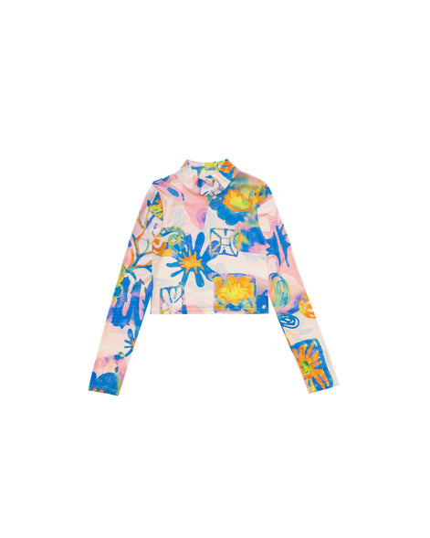 Mesh High Neck Fairy