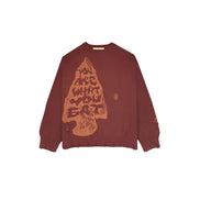 Arrow Rust Crewneck Sweater