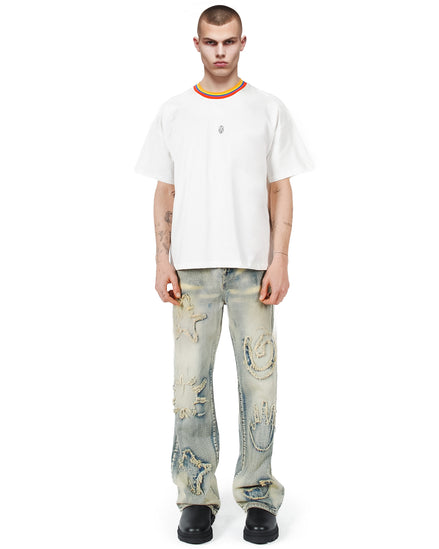 T-Shirt Bohemian White